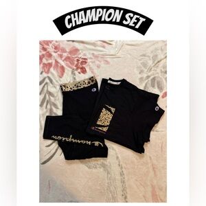 CHAMPION Legging and Shirt Set (1X Leggings/3X Top)